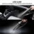 DOFLY Kabelloser Handstaubsauger, 8500PA Saugleistung Handsauger, Wiederaufladbarer Akku Staubsauger mit Waschbarem Filter, Nass & Trocken Autostaubsauger mit LED-Licht (Schwarz & Golden) - 8
